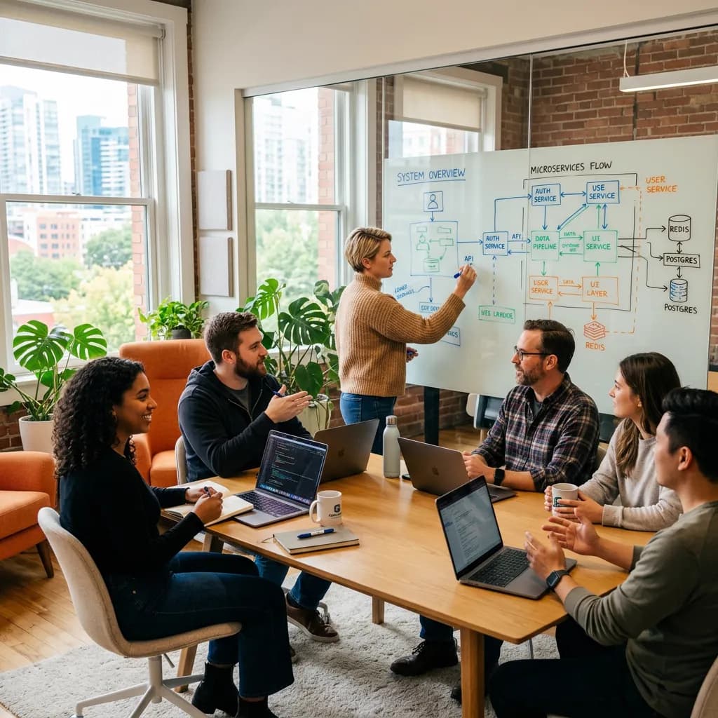 Prince IT Solutions team and office work